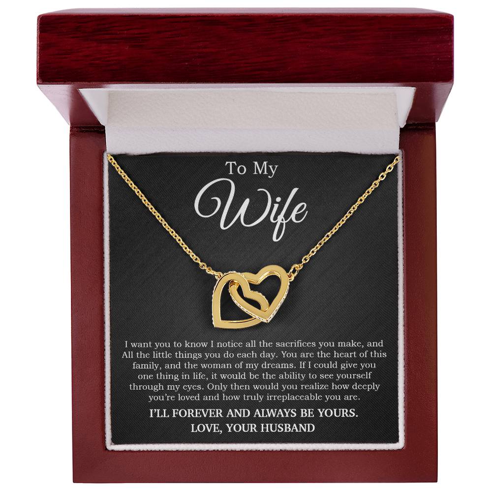 To My Wife Necklace, Mother's Day Gift from Husband, Wife Birthday Gift 29_5