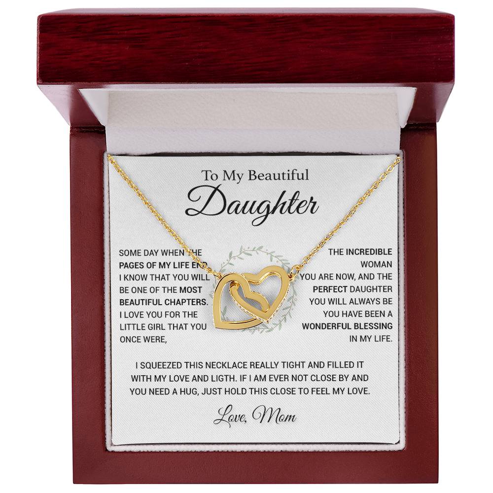 To My Daughter Necklace, Daughter Mother Necklace, Daughter Gift From Mom 25_7