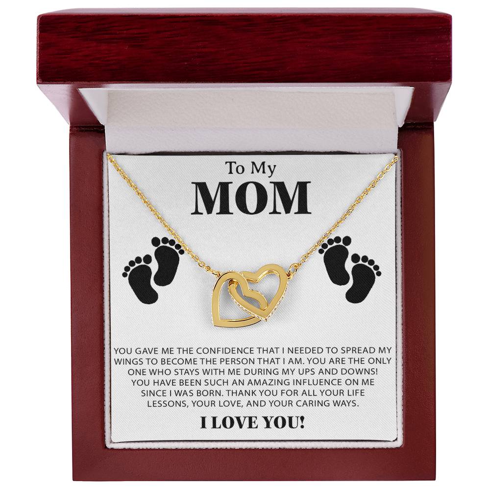 To My Mom Necklace, Gift For Mom, Mothers Day Gifts, Birthday Gift For Mom