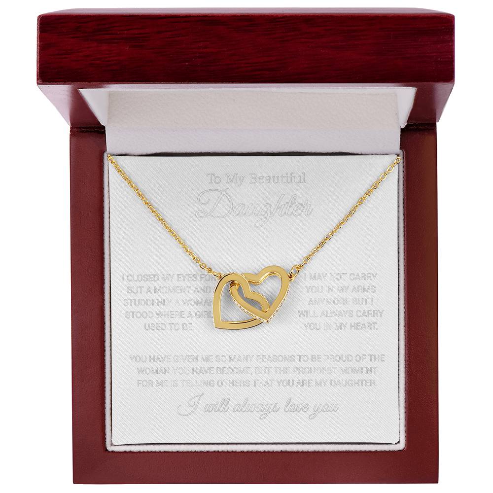 To My Daughter Necklace, Gift for Daughter from Dad, Daughter Father Necklace 24_11