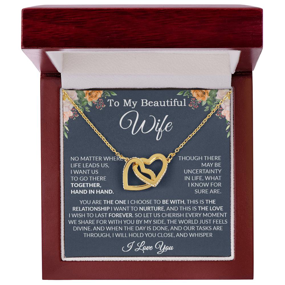 To My Wife Necklace, Wife Gift From Husband, Wife Husband Necklace, Christmas Gift 7_9