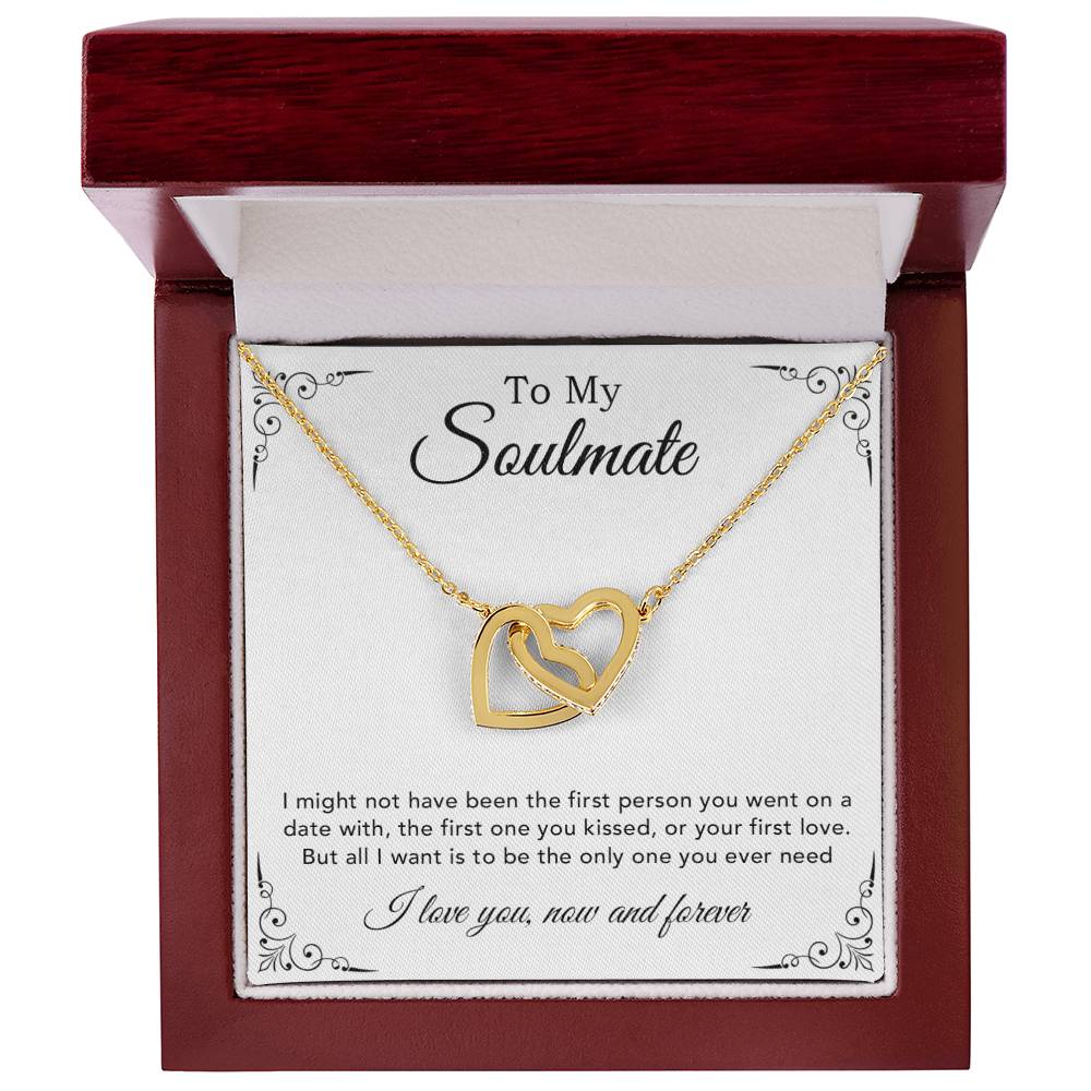 To My Soulmate Necklace, Gift For Her, Christmas Gift, Birthday Gift