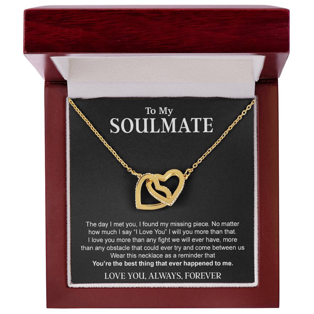 To My Soulmate Necklace, Birthday Gift for Her, Anniversary Gift, Christmas Gift 18_8