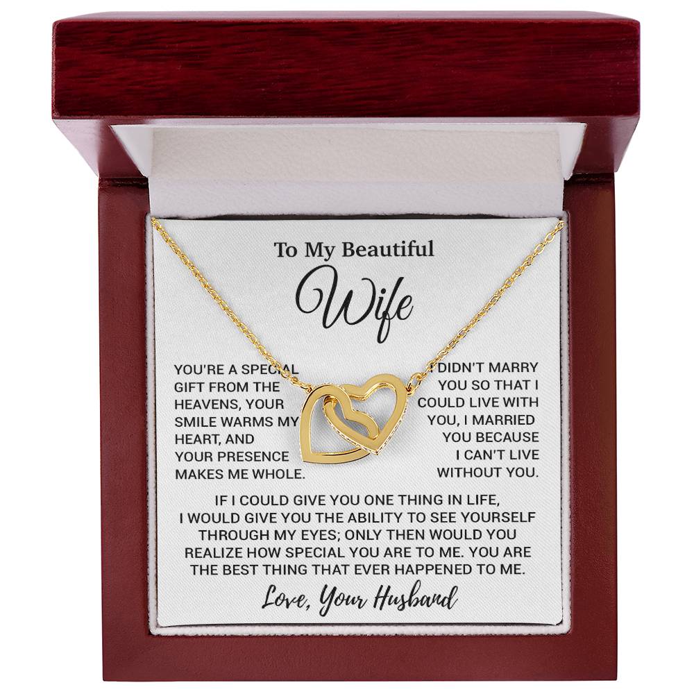 To My Wife Necklace, Christmas Gifts For Women, Anniversary Gift For Wife 1_8_NEW
