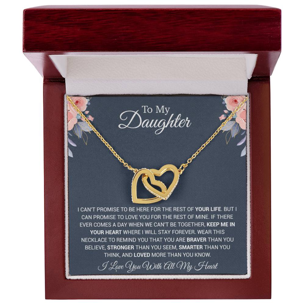 To My Daughter Necklace, Daughter Father Necklace, Daughter Gift From Dad, Mom 16_11