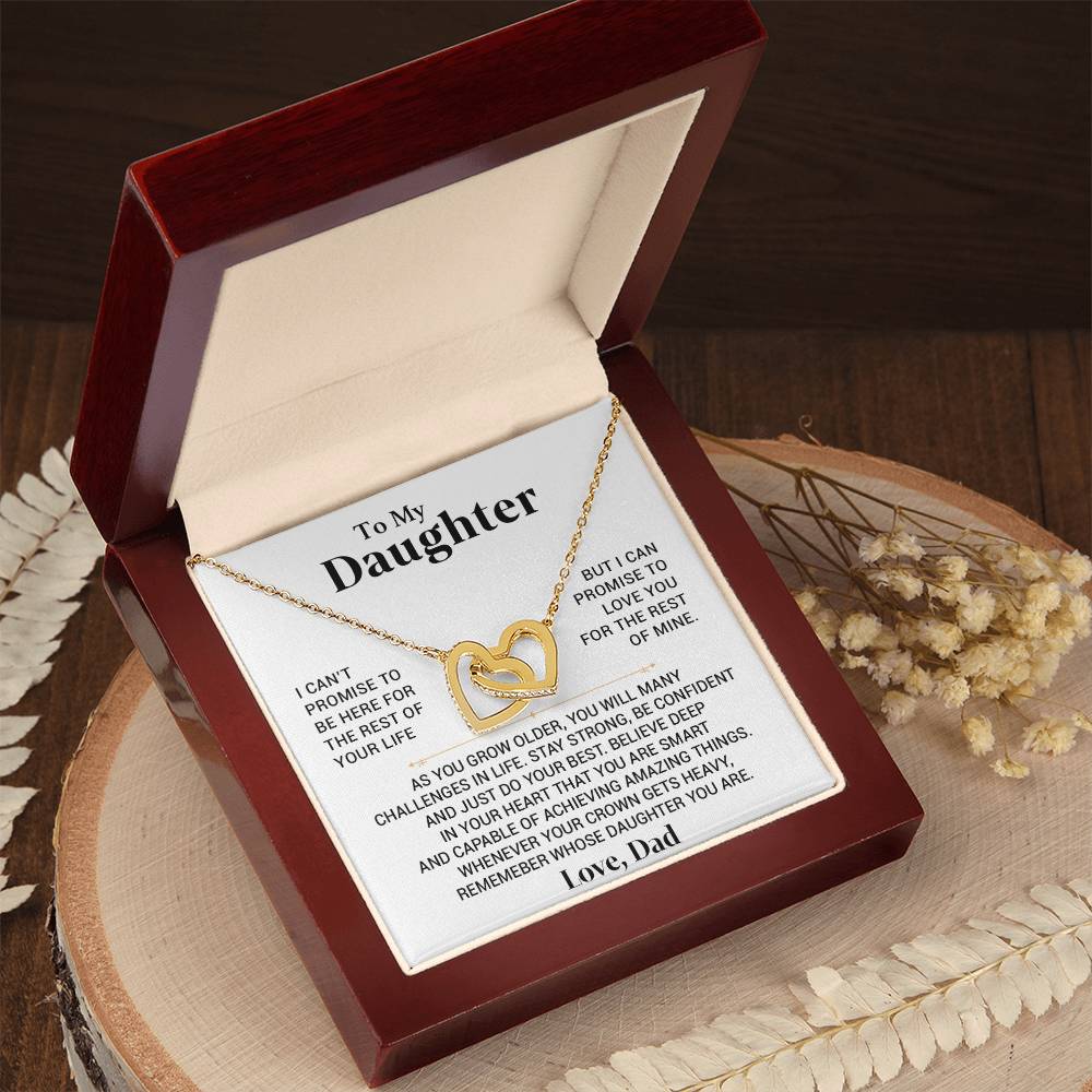 To My Daughter Necklace, Daughter Gift, Gift From Dad, Gift For Her 1111