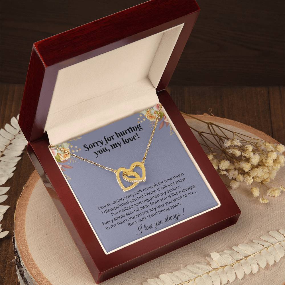 Apology Gift for Her, Sorry Gift for Girlfriend, for Wife, Apology Necklace