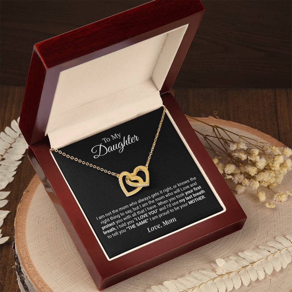 To My Daughter Necklace, Gift For Daughter From Mother, Mother's Day Gift
