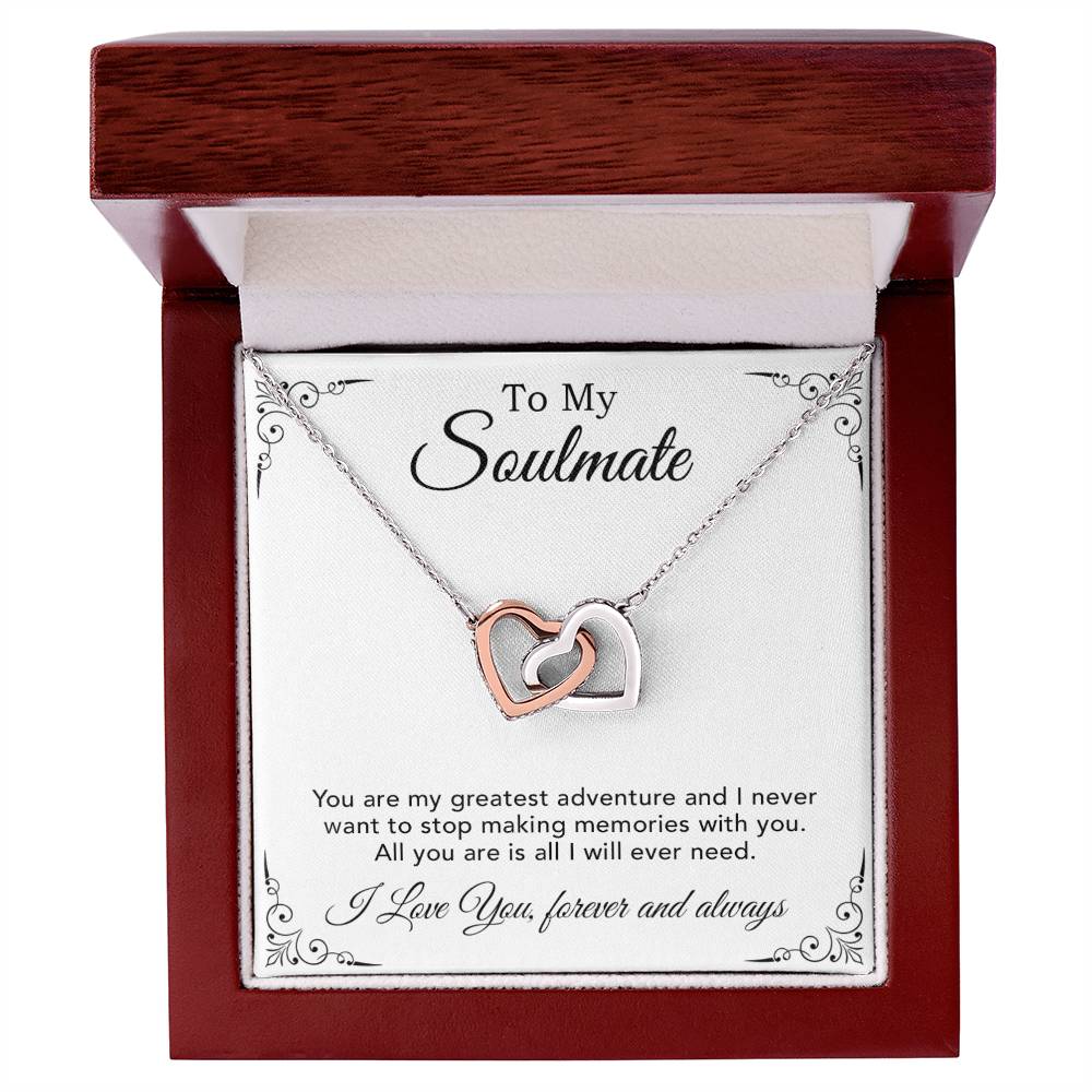 To My Soulmate Necklace, Gift For Her, Christmas Gift, Birthday Gift 17_10