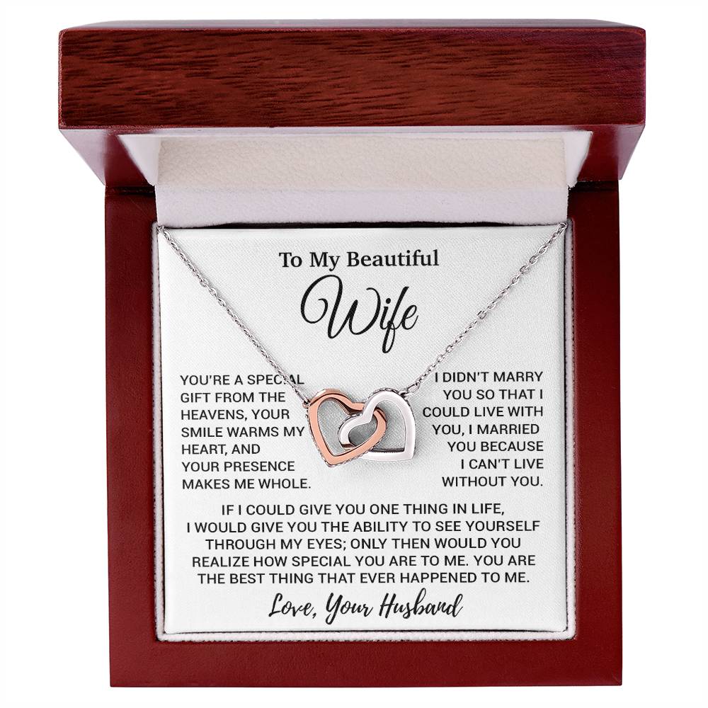 To My Wife Necklace, Christmas Gifts For Women, Anniversary Gift For Wife 1_8_NEW