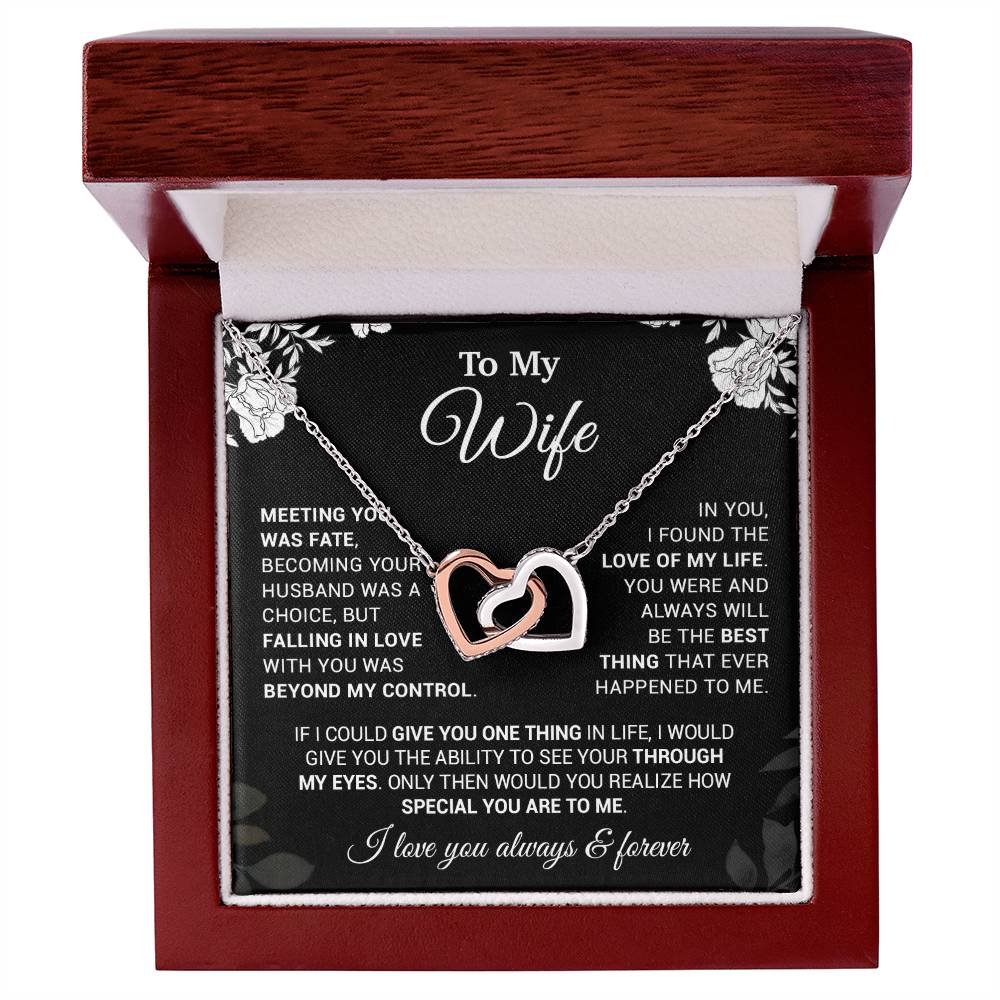 To My Wife Necklace, Gift For Wife, Anniversary Gift For Wife, Christmas Gift 22_11