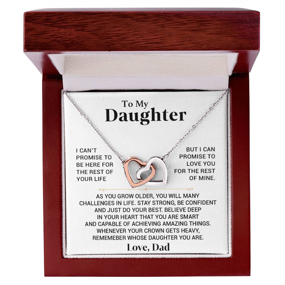 To My Daughter Necklace, Daughter Gift, Gift From Dad, Gift For Her 1111
