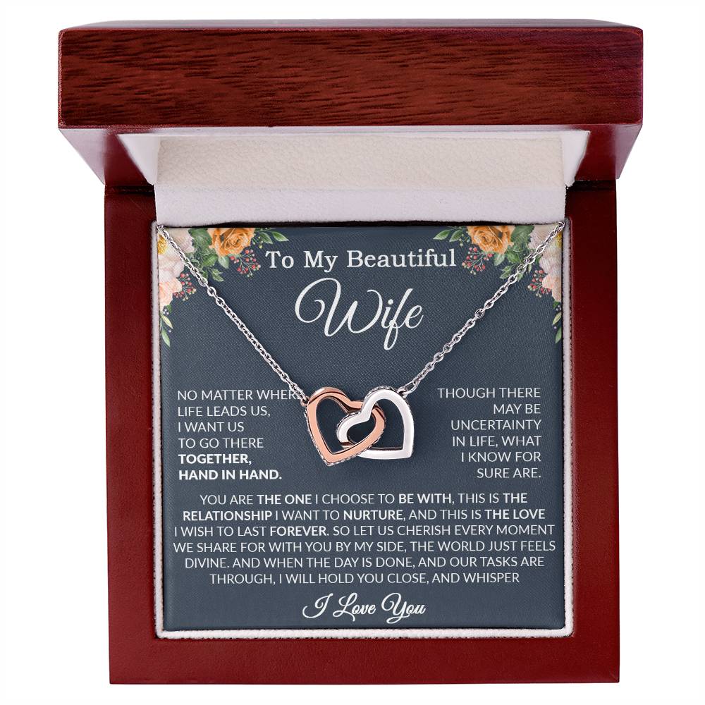To My Wife Necklace, Wife Gift From Husband, Wife Husband Necklace, Christmas Gift 7_9