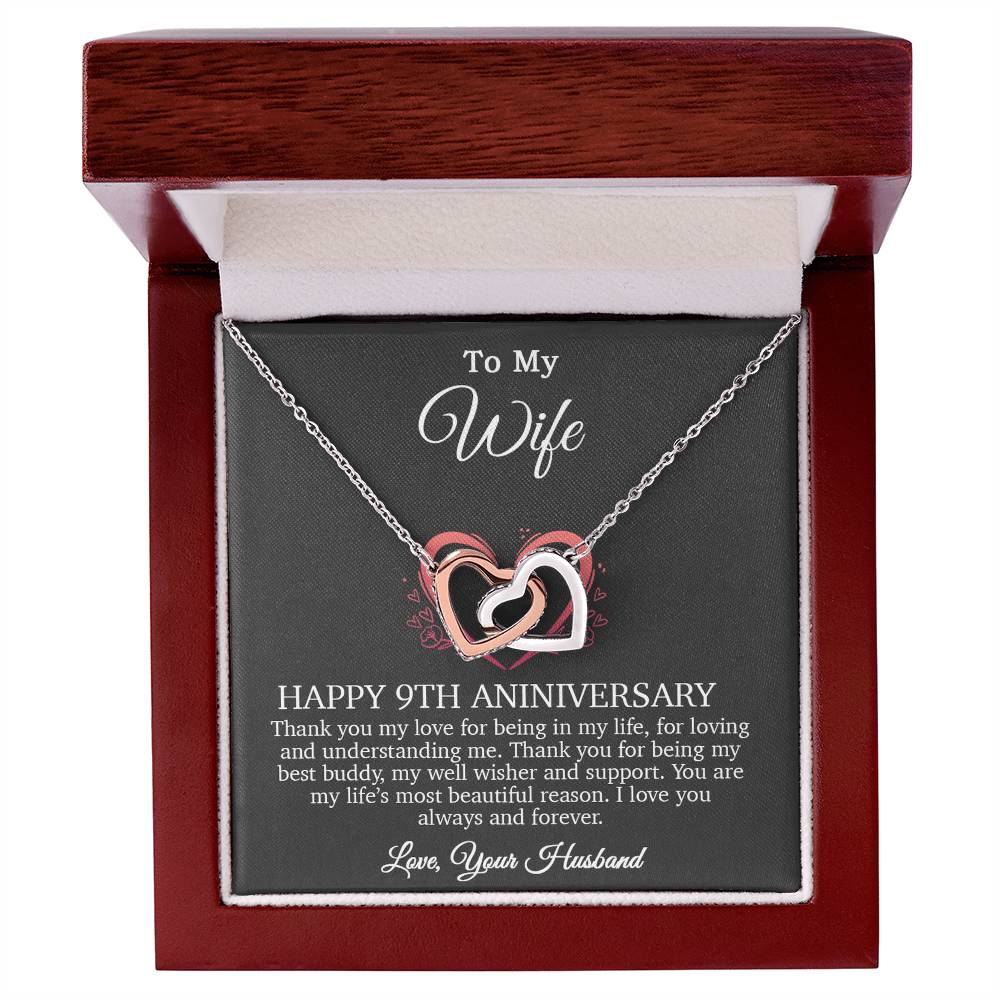 9th Anniversary Gift For Wife, 9 Year Anniversary Gifts, 9th Wedding Anniversary Gift Ideas