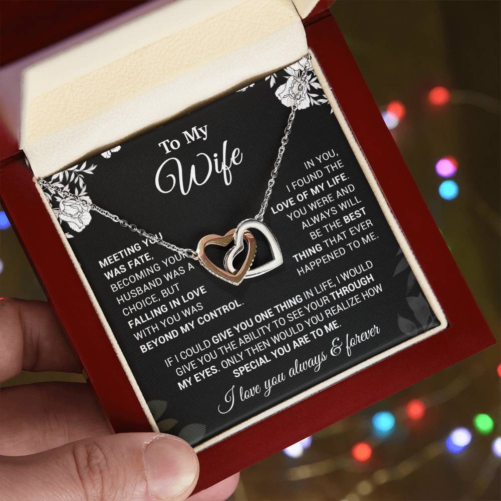 To My Wife Necklace, Gift For Wife, Anniversary Gift For Wife, Christmas Gift 22_11