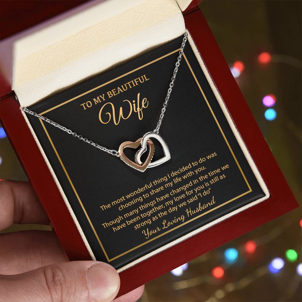 To My Wife Necklace, Christmas Gifts For Women, Anniversary Gift For Wife 4_12