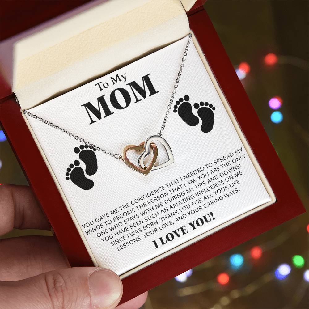 To My Mom Necklace, Gift For Mom, Mothers Day Gifts, Birthday Gift For Mom
