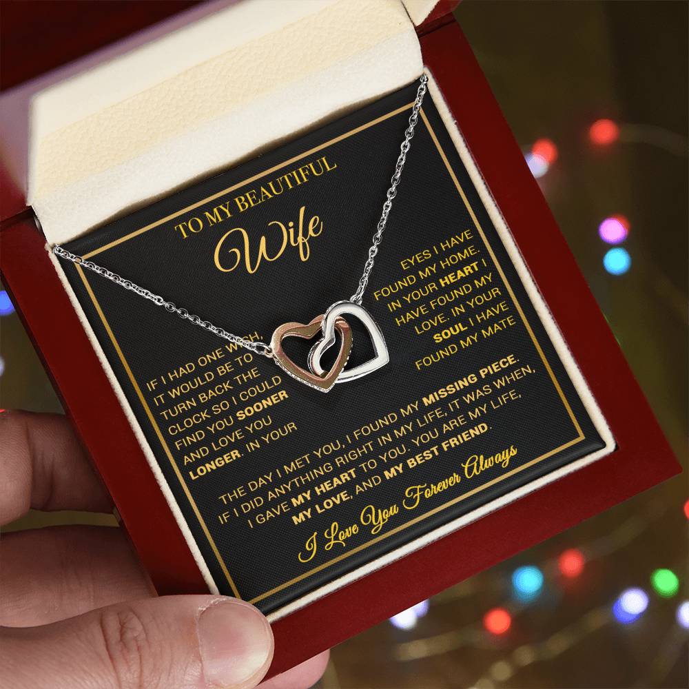 To My Wife Necklace, Gift For Wife, Anniversary Gift For Wife, Necklace For Wife 9_12
