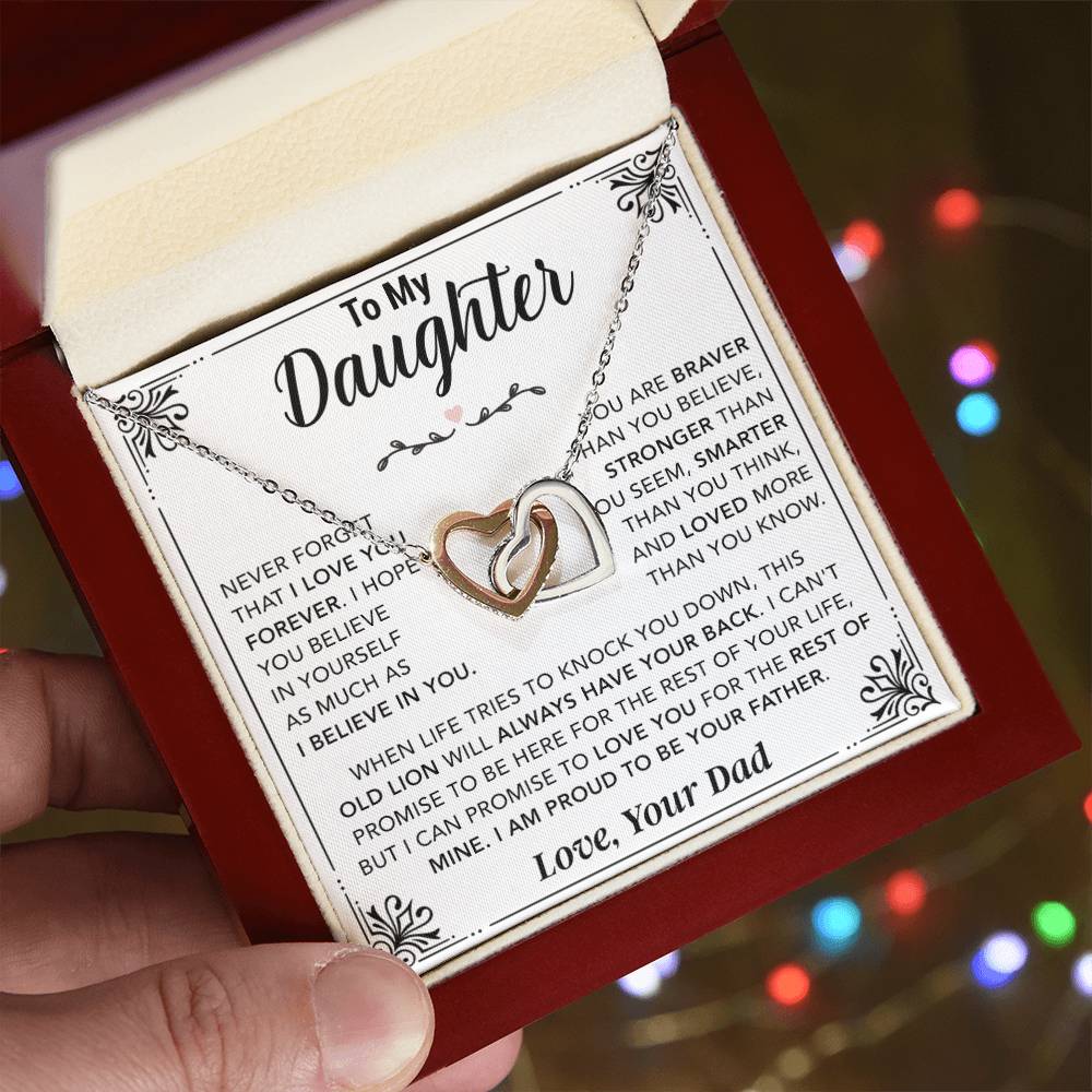 To My Daughter Necklace Gift for Daughter from Dad,Daughter Father Necklace 5_12