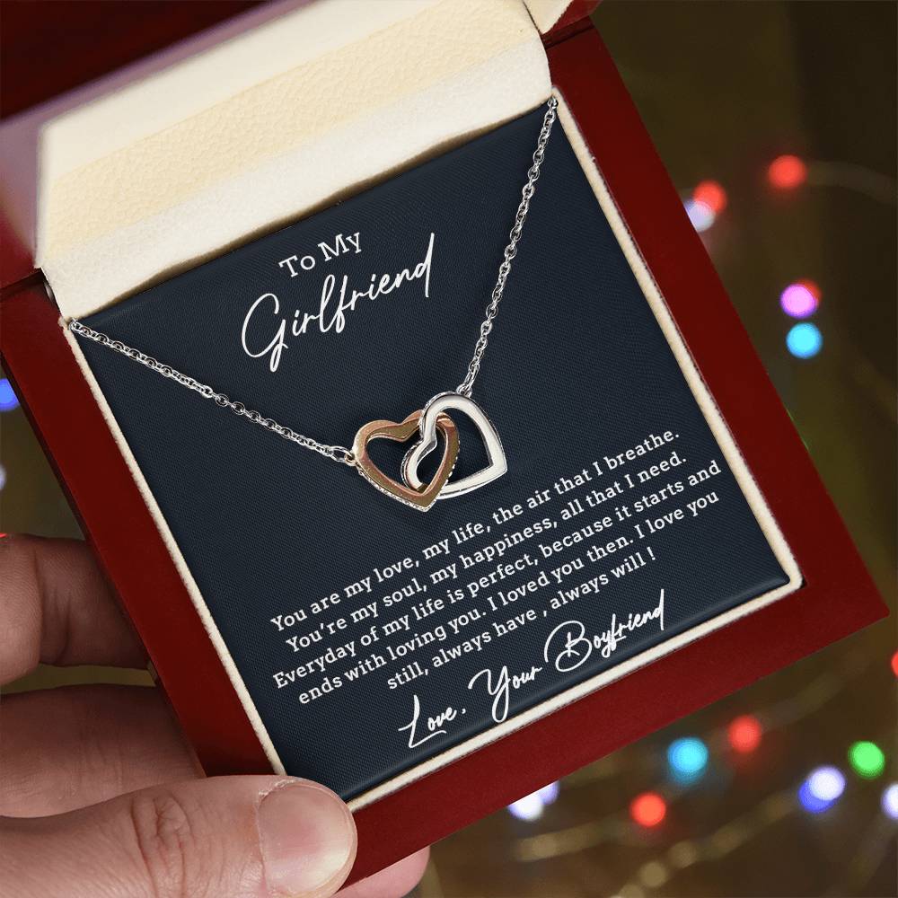 To My Girlfriend Necklace - Special, Necklace for Girlfriend, Birthday Gift