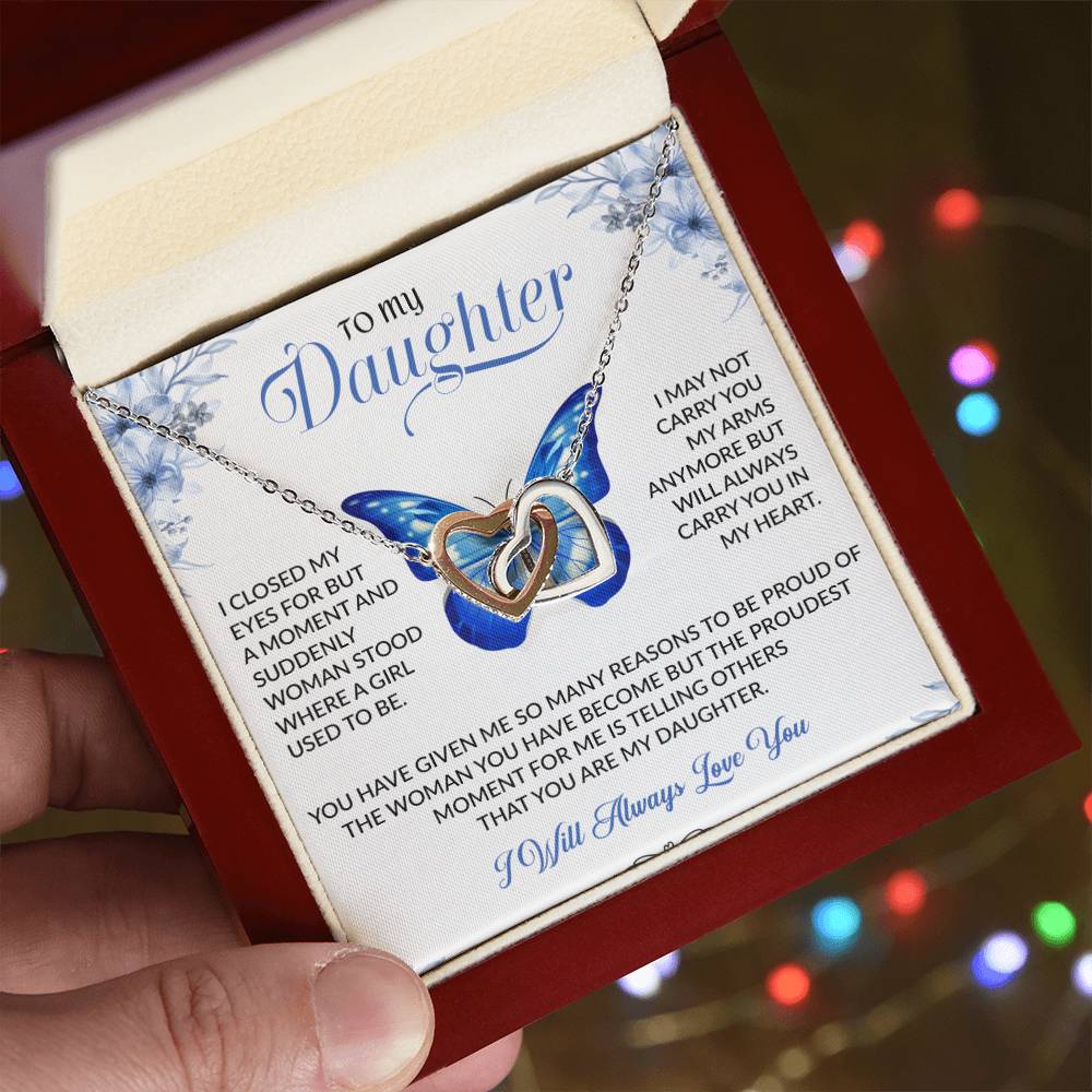 To My Daughter Necklace, Gift for Daughter from Dad, Daughter Father Necklace 30_11