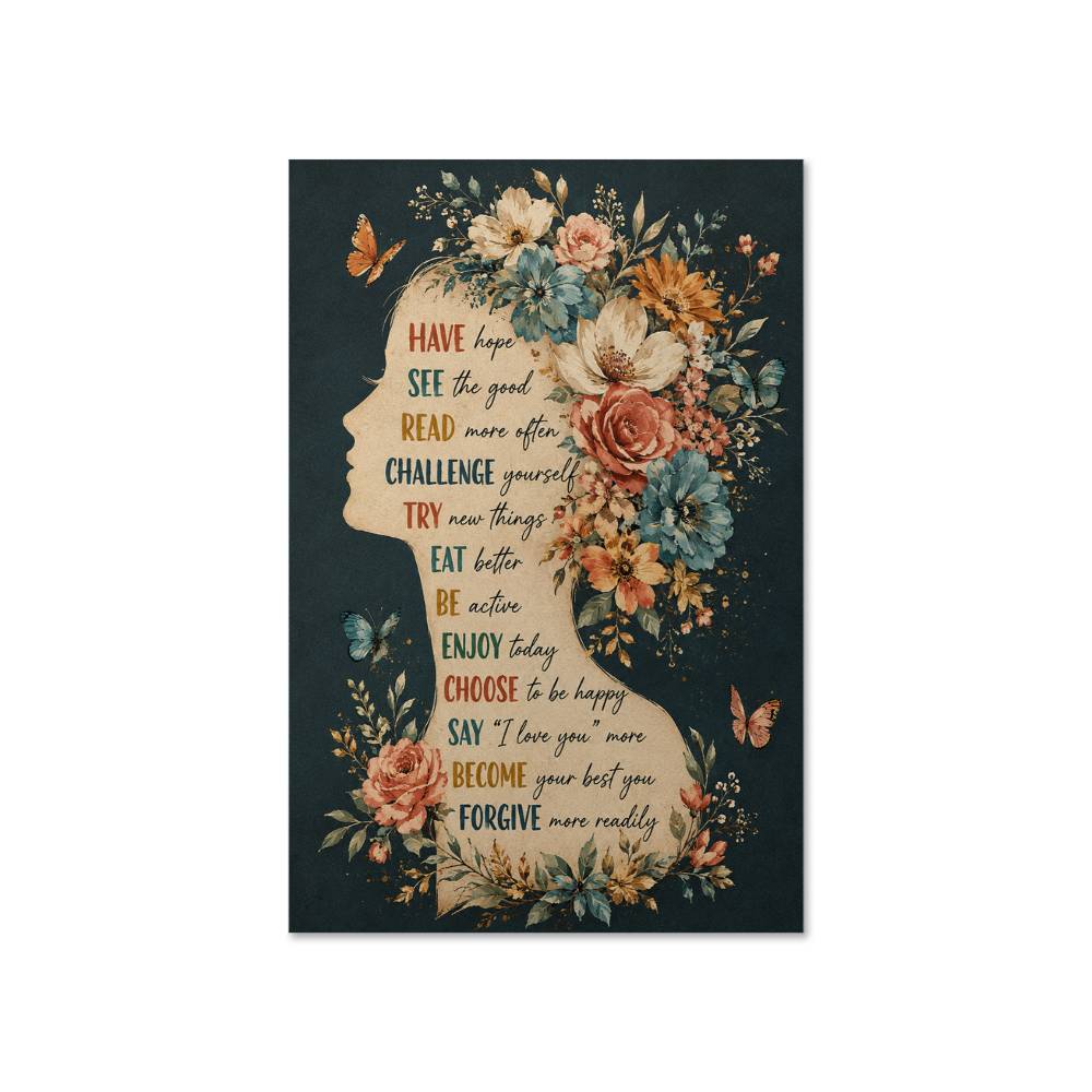 Inspirational Motivational Wall Art Poster