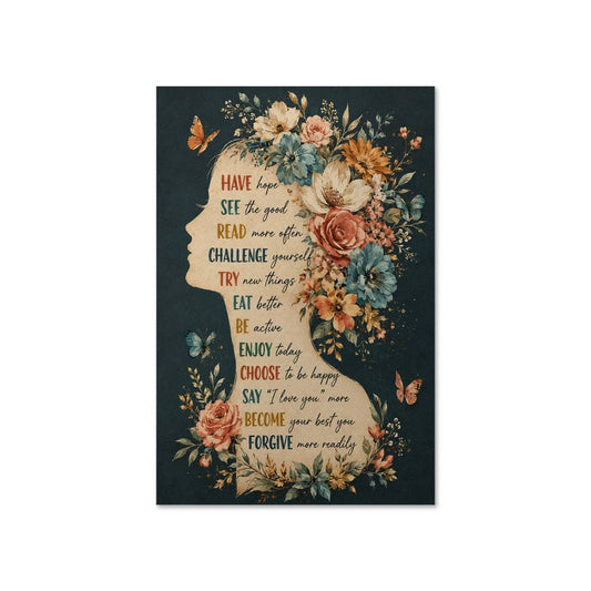 Inspirational Motivational Wall Art Poster