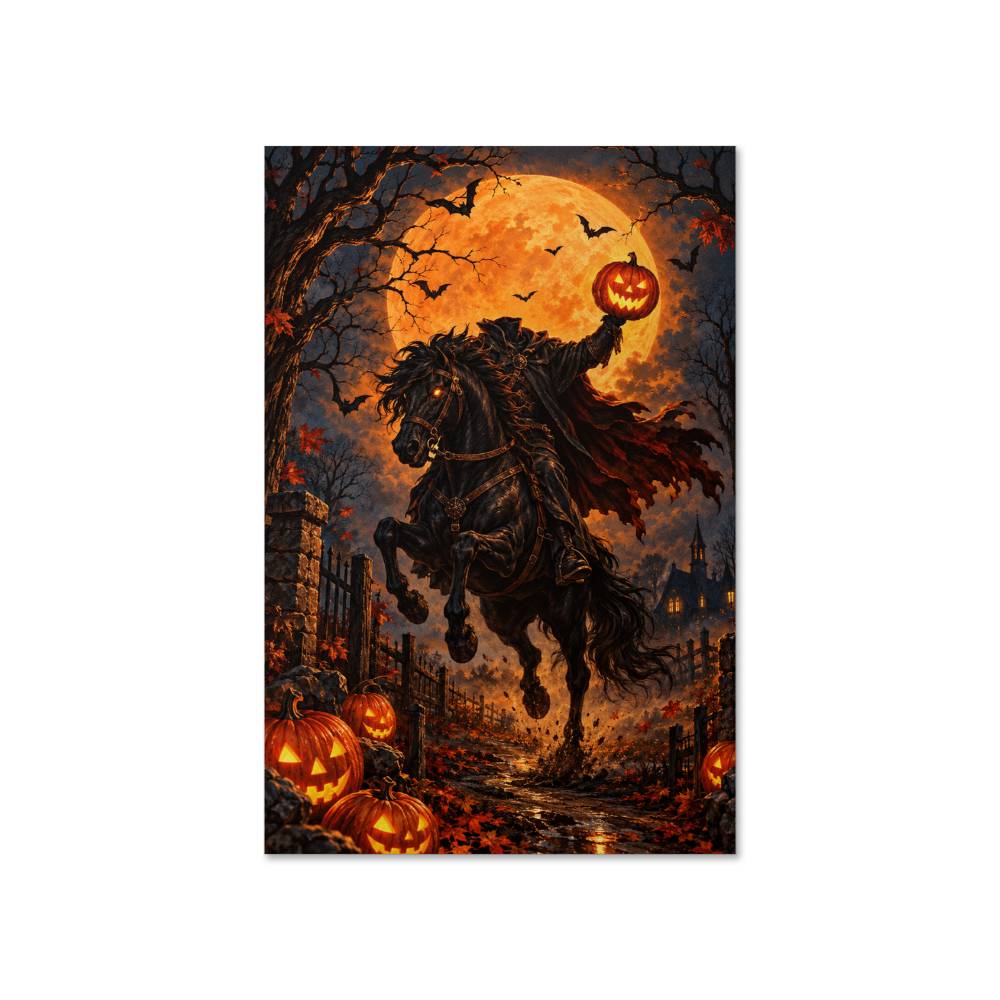 Sleepy Hollow Headless Horseman Poster Gift