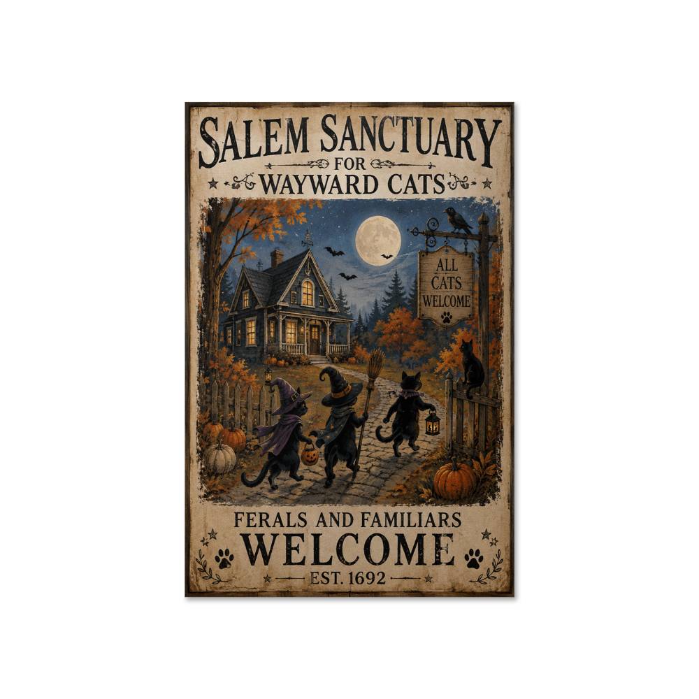 Salem Sanctuary For Way Ward Cats Poster