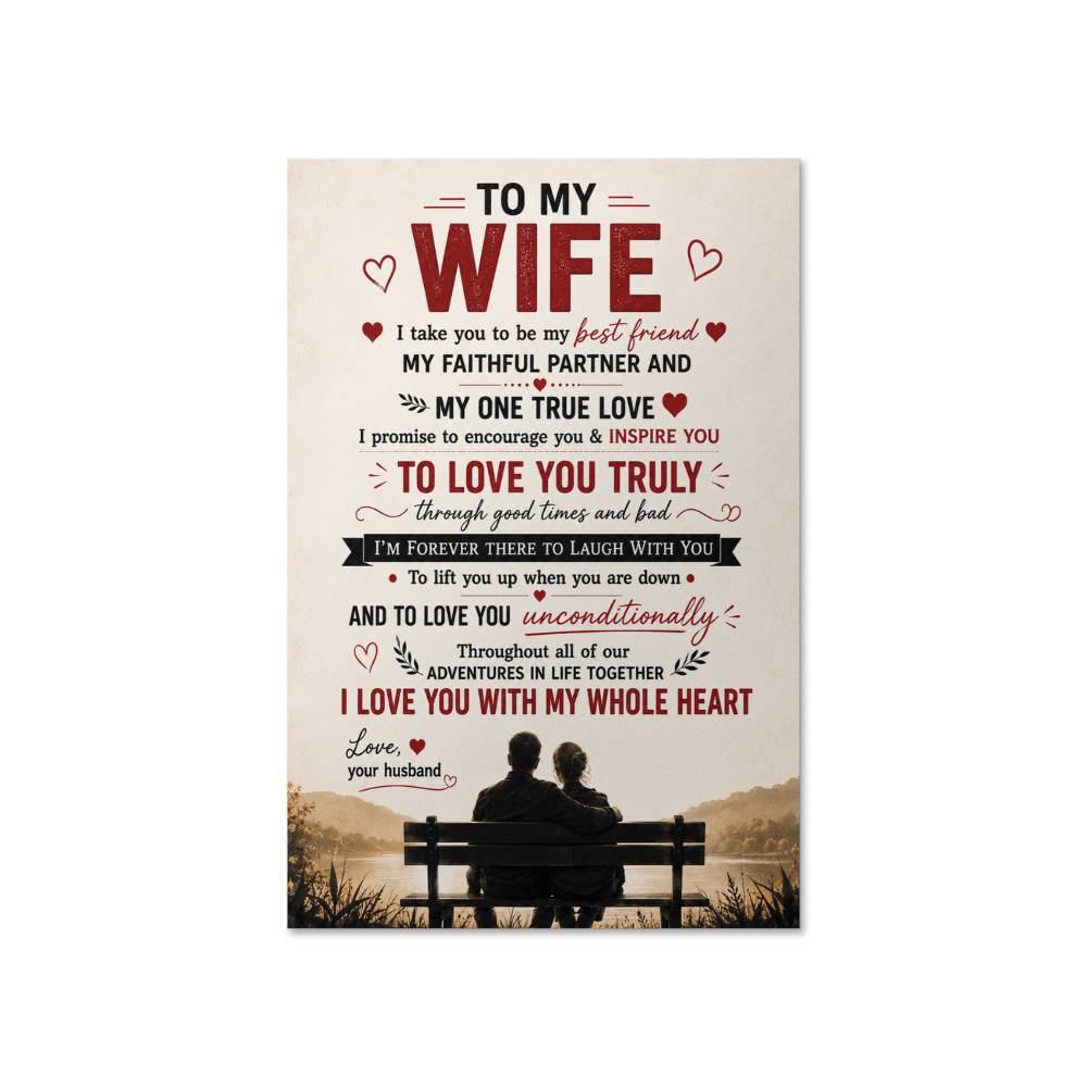 To My I Take You To Be My Best Friend Poster