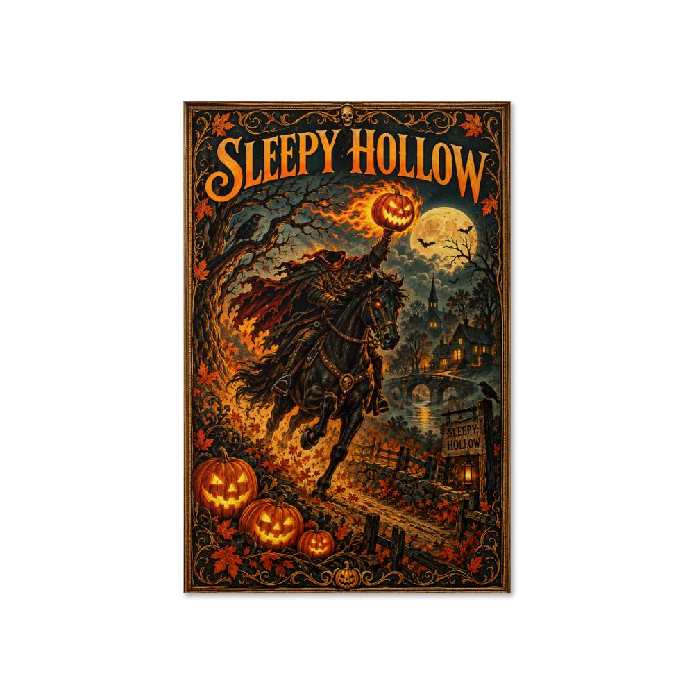 Sleepy Hollow Headless Horseman Poster