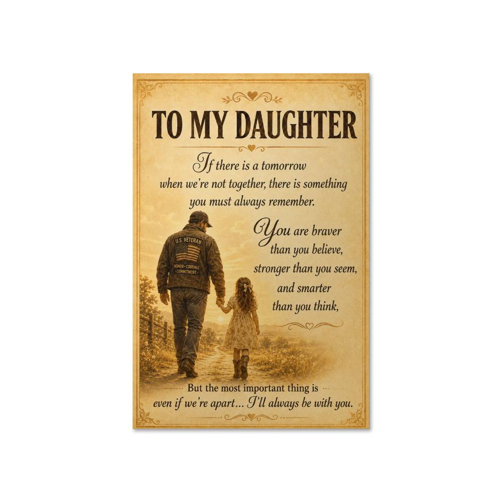 To My Daughter If There Is A Tomorrow Poster