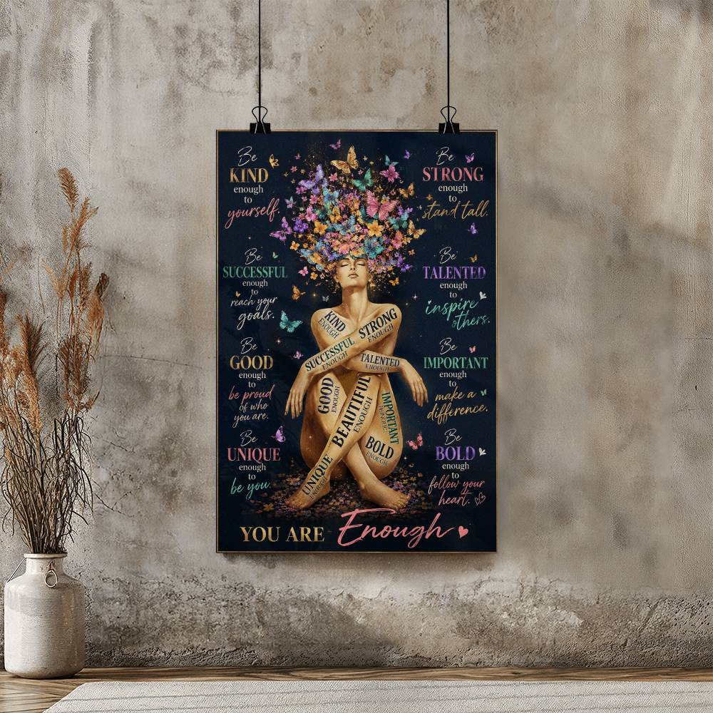 You Are Enough Poster