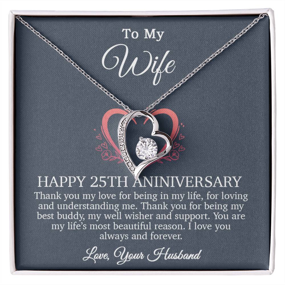 25th Anniversary Gift For Wife, 25 Year Anniversary Gifts, 25th Wedding Anniversary Gift Ideas_Blue