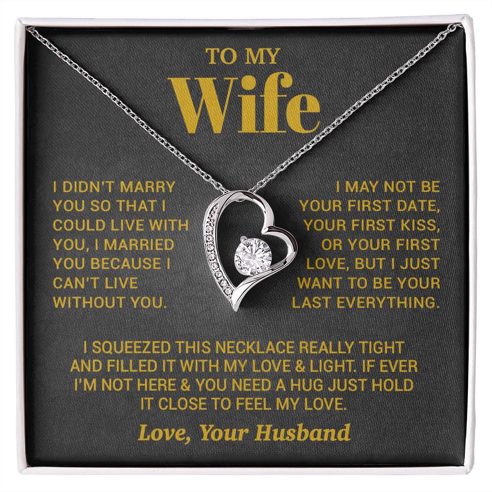 To My Wife Necklace, Christmas Gifts For Women, Anniversary Gift For Wife 27_9