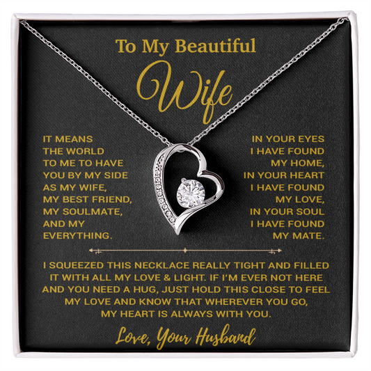 To My Wife Necklace, Vanlentines Gifts For Women, Anniversary Gift For Wife 20_1