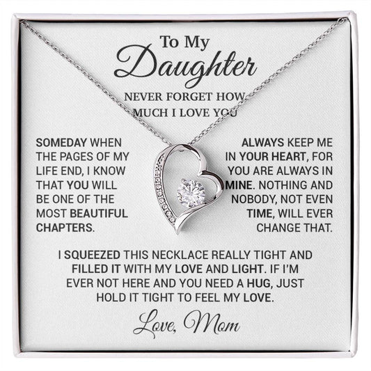 To My Daughter Necklace, Daughter Mother Necklace, Daughter Gift From Mom 23_10