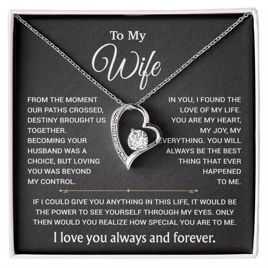 To My Wife Necklace, Christmas Gifts For Women, Anniversary Gift For Wife 25_2