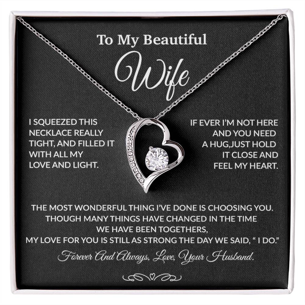 To My Wife Necklace, Gift For Wife, Anniversary Gift For Wife, Necklace For Wife 27_9