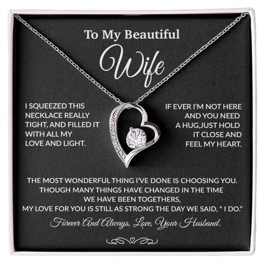 To My Wife Necklace, Gift For Wife, Anniversary Gift For Wife, Necklace For Wife 27_9