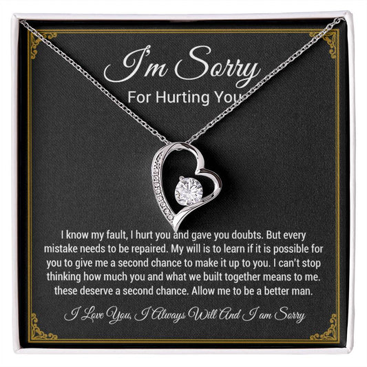 I'm Sorry Necklace Gifts, Apology Gifts For Her, Forgiveness Gift, Wife Gift 16_4