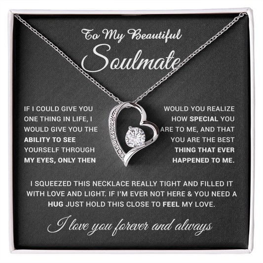 To My Soulmate Necklace, Gift For Soulmate, Anniversary Gift, Birthday Gift 25_4