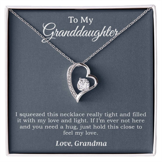 To My Granddaughter Necklace, Granddaughter Gift, Gifts for Granddaughters, Granddaughter Necklace 11-9