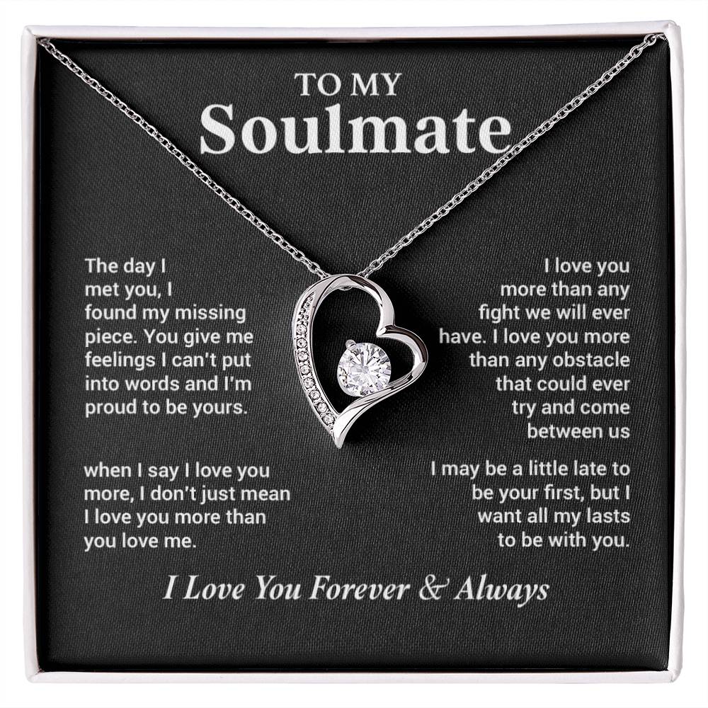 To My Soulmate Necklace, Gift for Wife, Girlfriend, Anniversary Gift, Christmas Gift 28_11
