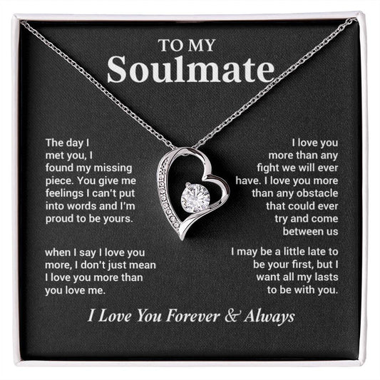 To My Soulmate Necklace, Gift for Wife, Girlfriend, Anniversary Gift, Christmas Gift 28_11