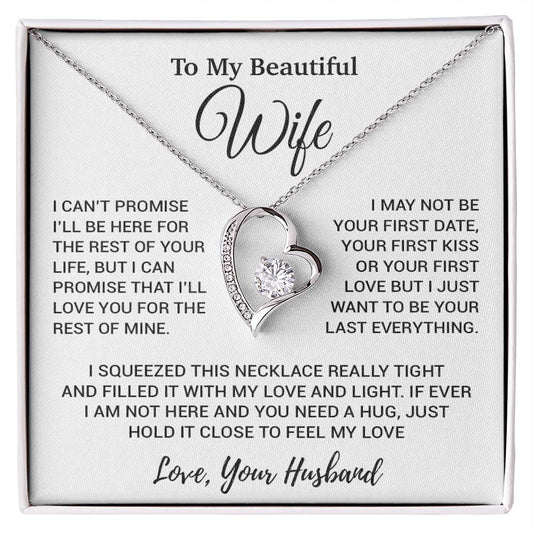To My Wife Necklace, Christmas Gifts For Women, Anniversary Gift For Wife 2_8
