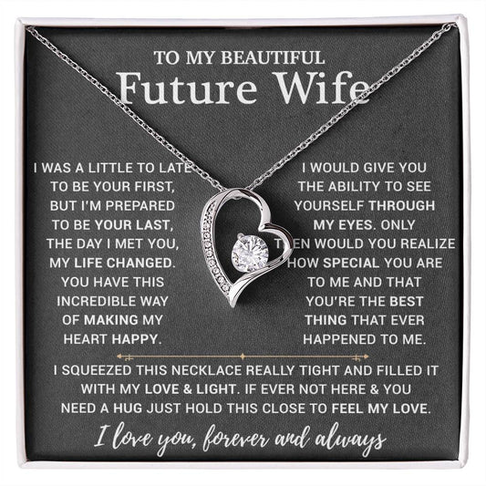 To My Beautiful Future Wife Necklace, Anniversary Birthday Christmas Gift for Her 12_11