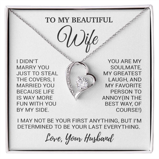 To My Wife Necklace, Christmas Gifts For Women, Anniversary Gift For Wife 24_10