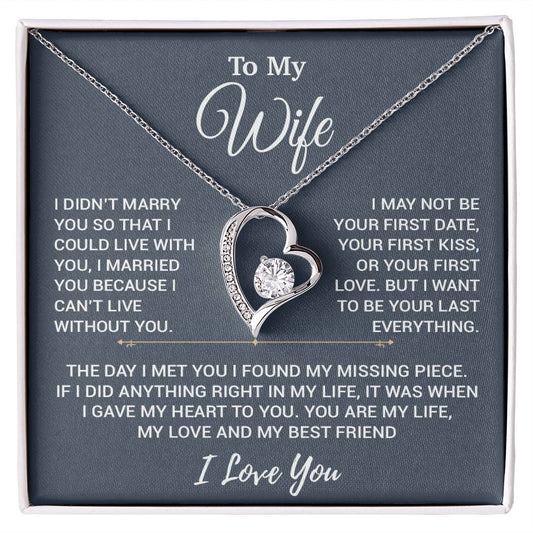 To My Wife Necklace, Christmas Gifts For Women, Anniversary Gift For Wife 16_11