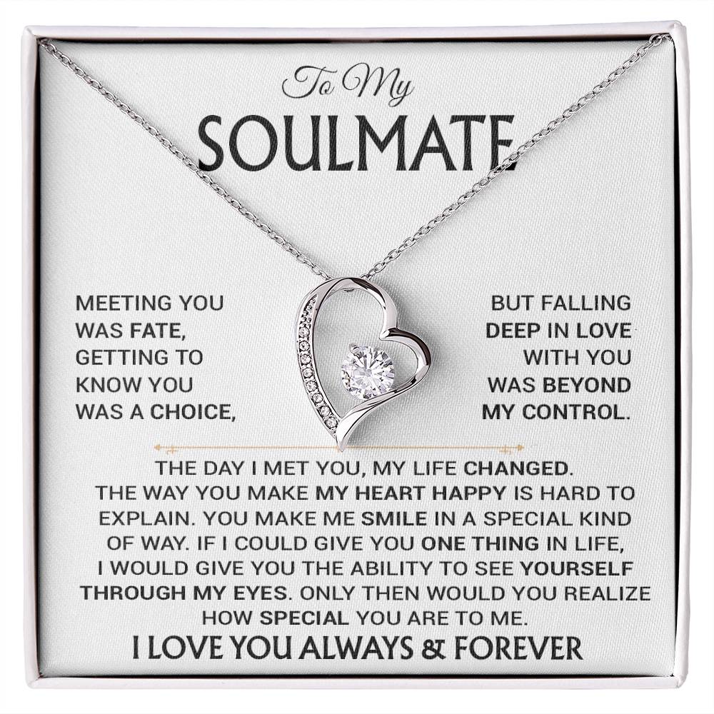 To My Soulmate Necklace, Soulmate Gift, Gift For Girlfriend, Christmas Gift 6_12